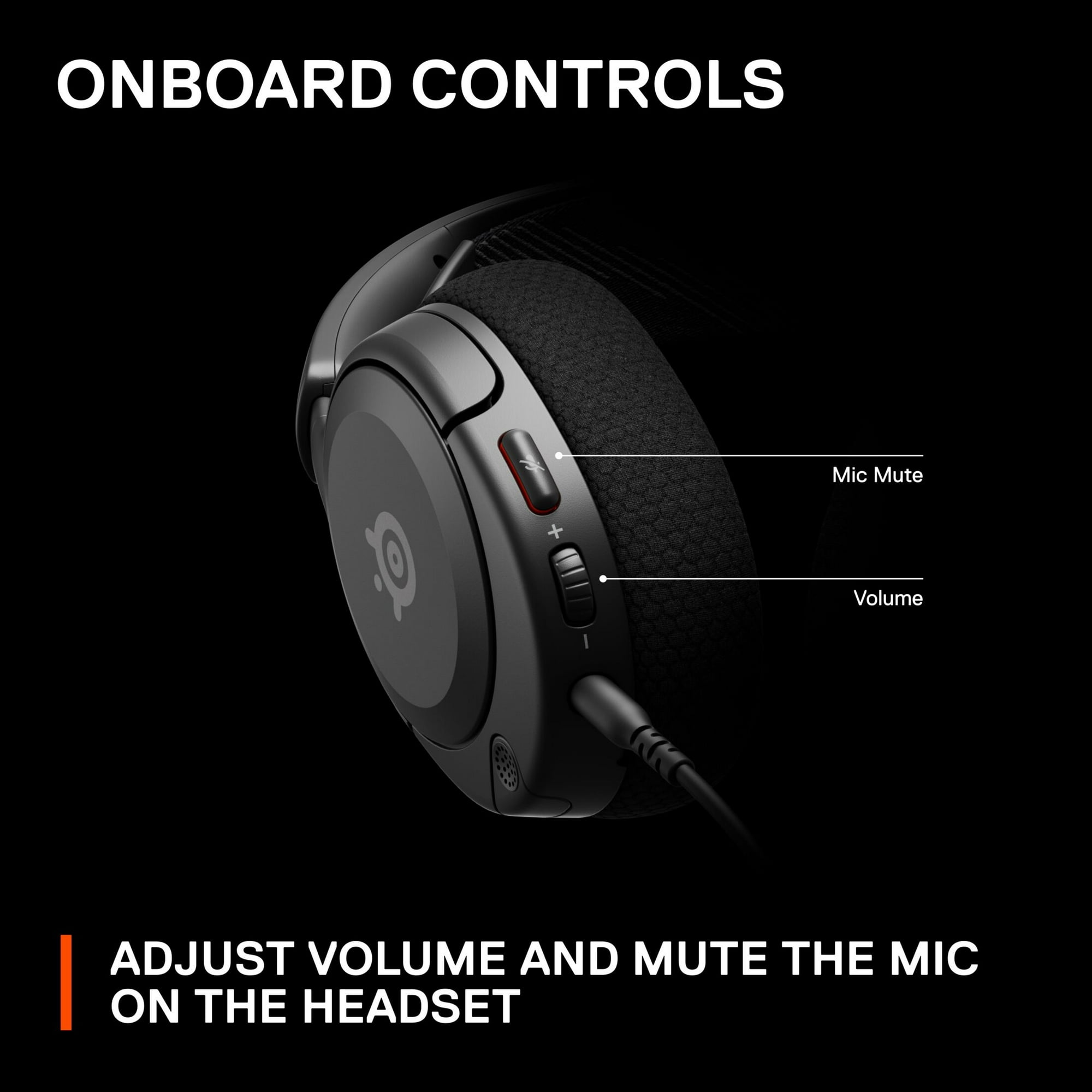 Steel Series Arctis Nova 1 Wired Multi-System Gaming Headset for PC with 3.5mm Jack, Black - Image 4